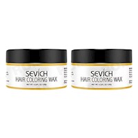 PACK 2 CERA PARA EL CABELLO DE COLORES SEVICH 240GR – AMARILLO