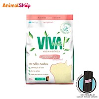 Arena De Gato Viva Verde Vida Descomplicada 4Kg