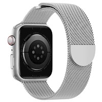 Correa Milanese Loop Semicircular para Apple Watch Color Plata