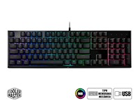 KIT GAMING TECLADO + MOUSE COOLER MASTER MASTER MS111 RGB