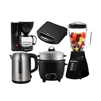 Combo Licuadora Imaco+ Arrocera+Hervidor+Sandw +Cafetera