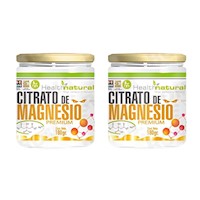 PACK 2 CITRATO DE MAGNESIO PREMIUM HEALTHNATURAL 360GR