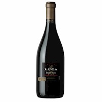 Vino tinto Luca pinot noir, Argentina.