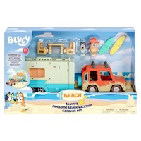 Set De Juego Bluey Vacaciones De Playa