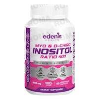 MYO & D-CHIRO INOSITOL 60 CÁPSULAS EDENIS HEALTH