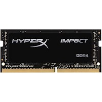 HyperX Memoria RAM 8GB 3200 MHz CL20 SODIMM DDR4 Negro HX432S20IB2/8