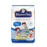 Harina Blanca Flor Preparada - Bolsa 1Kg