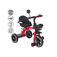 Triciclo Pedal EBaby CENIT 382 Rojo