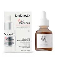 Pack de Sérum Anti-Manchas Babaria y Propoleo + Ginseng+Caracol Joseon