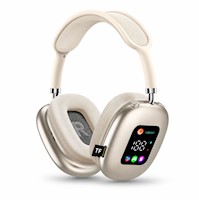 Audífonos Inalámbricos Bluetooth AKZ Max500 Pantalla Digital Vincha Ajustable