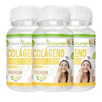 PACK 3 COLÁGENO HIDROLIZADO HEALTHNATURAL 1500MG