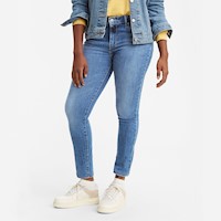 Jeans Mujer Levi's 721 High-Rise Skinny - Lapis Air30