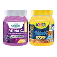 GOMITAS RESVERATROL 130UND + GOMITAS BUENAS NOCHES NIÑOS 130UND