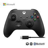 Mando MICROSOFT GAMEPAD XBOX WIRELESS USB Tipo C Bluetooth Negro