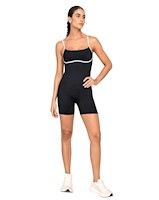 Enterizo deportivo corto con control de abdomen