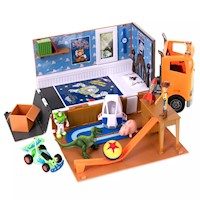 Juego de vehículo de camión en movimiento de Toy Story
