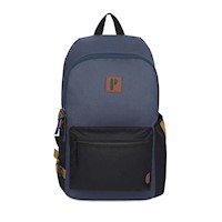 MOCHILA KALO AZUL NEGRO