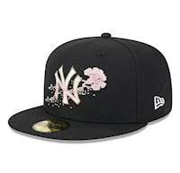 Gorro 59Fifty New York Yankees Dotted Floral Black