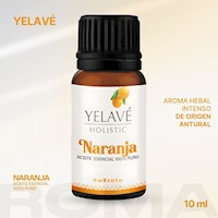 ACEITE ESENCIAL NARANJA 10ML YELAVÉ