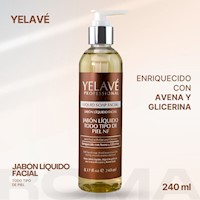 JABÓN TODO TIPO DE PIEL NF 240ML YELAVÉ