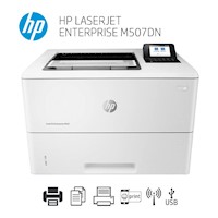 Impresora Laser HP LaserJet Enterprice M507dn