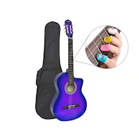 VOZZEX GUITARRA ACUSTICA NYLON MORADA