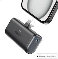 Power Bank Anker 5000mAh Carga Rapida 22.5W con USB-C Integrado