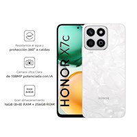 Smartphone HONOR X7c  8GB+256GB - Blanco