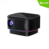 PROYECTOR HAVIT PJ300 PRO SMART1920 x 1080 4K 14000 LUMENES, 550 ANSI LUMENS, ANDROID-TV 9.0 DISPLAY WIFI BLACK