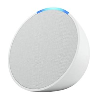 Amazon Echo Pop con asistente virtual Alexa Glacier White Blanco