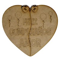 Caja Corazón Romántica