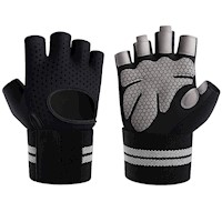 Guantes Deportivos Con Muñequera Transpirable Gym Pesas TALLA L