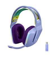 Audifonos Gamer Logitech G733 RGB 7.1 Blue Voice Violeta