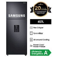Refrigeradora Samsung Top Freezer con Flex Crisper 457 Lts RT48A6620B1 - Black