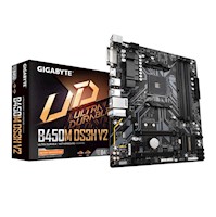 PLACA GIGABYTE B450M DS3H V2 AM4 B450 DDR4 SATA 6.0 USB 3.1 HDMI/DVI-D