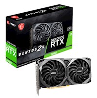 Tarjeta de video MSI GeForce RTX 3060 VENTUS 2X 12GB OC GDDR6