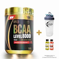 LEVEL PRO  BCAA LEVEL 8000 1 KG. WATERMELON + SHAKER