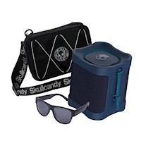 Pack Parlante Portátil Bluetooth Terrain Mini Blue Blaze