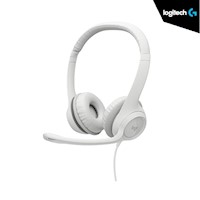 AUDIFONO C/MICROFONO LOGITECH H390 USB NOISE CANCELLING WHITE