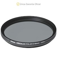 Filtro polarizador Nikon Circular II 58mm