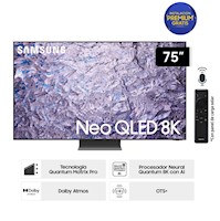 Televisor Samsung Smart Tv 75 Neo Qled 8k Mini Led QN75QN800CGXPE