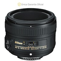 Lente Nikon 50mm f/1.8G AF-S