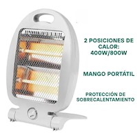 Estufa White House A Cuarzo 800W QH800 Imaco