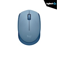 MOUSE LOGITECH M170 WIRELESS BLUE GRAY