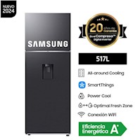 Refrigeradora Samsung Top Mount Freezer 517L Black C/disp