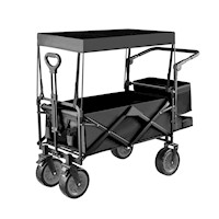 Carrito Plegable Con Tapasol Para Compras Para Llevar De Todo 220kg