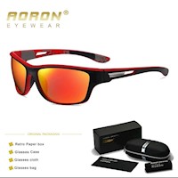 Lentes de sol Aoron - Racer- Polarizados UV400 - Naranja
