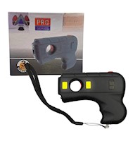 Pistola de Seguridad Personal Recargable con Luz LED y Cable, Ideal para Protección Urbana o Nocturna