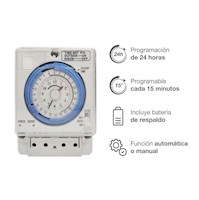 TIMER ANÁLOGO RHEEM RH 16A