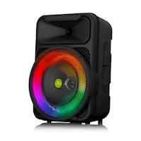 Parlante Portable Eversound EV1005-STUDIO 12" Luces LED USB BT Micrófono